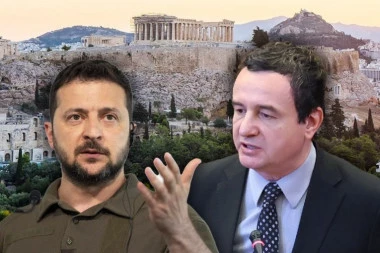 ZELENSKI ODUVAO KURTIJA: Lažni premijer ostao kratkih rukava u Atini, sastanci mu doneli samo glavobolju