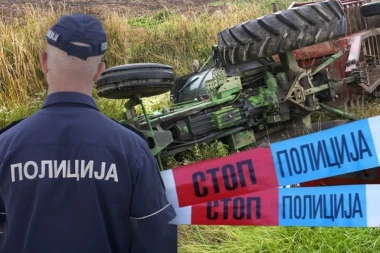POGINUO MUŠKARAC KOD ČAČKA: Prevrnuo mu se traktor - nije mu bilo spasa!