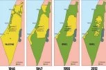 IZRAEL I PALESTINA, NEKAD I SAD:  Kako su se menjale granice na Bliskom istoku? Decenijski sukob prerastao u RAT DO ISTREBLJENJA! (MAPA)