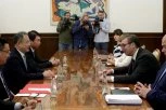 PREDSEDNIK SE SASTAO SA AMBASADOROM KINE: Odličan sastanak, posebna mi je čast da sledeće nedelje razgovaram sa predsednikom Si Đinpingom! (FOTO)
