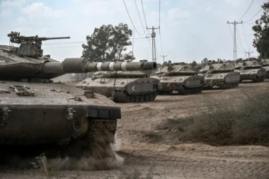 500 IZRAELSKIH TENKOVA ČEKA NAREĐENJE ZA NAPAD: Merkave okupljene kod Aškelona, RATNA MAŠINA spremna da krene na Hamas! (VIDEO)