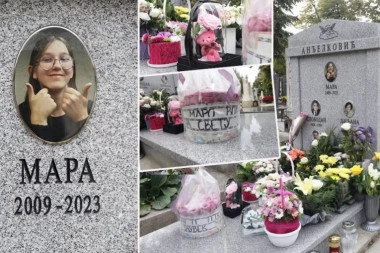 CVEĆE I MEDVEDIĆI ZA MARIN ROĐENDAN: Potresne poruke na grobu devojčice koju je mučki ubio Kosta Kecmanović u "Ribnikaru" (FOTO)