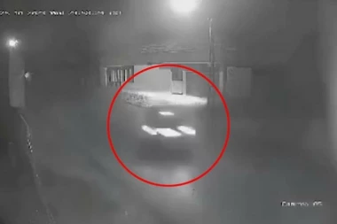 STRAVIČAN SUDAR KOD NIŠA: Vozač prebrzo vozio, pa udario u kuću, ali tragedija je izbegnuta! (VIDEO)