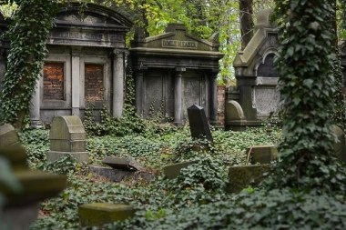IZGORELA GLAVNA SALA, SVASTIKE PO ZIDOVIMA: Uništeno jevrejsko groblje u Beču!