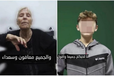BAKA I DEČAK MOLE ZA MILOST: Džihadisti objavili snimak s dva taoca koje drže u Gazi, IDF momentalno reagovao (VIDEO)