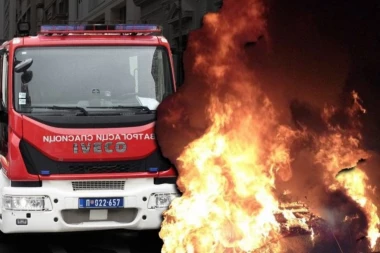 VATRA PROGUTALA STAN U BEOGRADU: Vatrogasci brzo lokalizovali požar! (FOTO/VIDEO)
