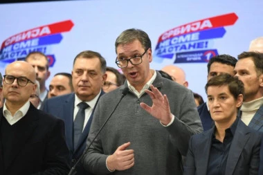 "VAŽNO JE DA NASTAVIMO DA BRINEMO O LJUDIMA"! Prvo oglašavanje Vučića dan posle izbora! (VIDEO)