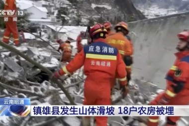 KLIZIŠTE ZATRPALO NAJMANJE 47 OSOBA! Užas na jugozapadu Kine - evakuisano 200 ljudi!
