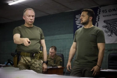 ZALUŽNI ODLAZI, DOŠAO JE ''KASAPIN!'' Poznati list o novom šefu ukrajinske vojske: ''Sirski šalje vojsku u mašinu za mlevenje mesa!''