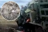 UBITAČNI S-350 ULETEO U MINSKO POLJE! Stravičan snimak s fronta; Uništen moćni ruski PVO lanser - kobni potez posade! (VIDEO)