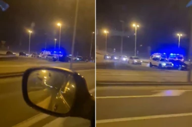 DVA VOZILA HITNE POMOĆI NA LICU MESTA! Teška nesreća na Mišeluku u Novom Sadu! (VIDEO)
