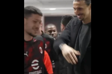 HIT NA INTERNETU! Ibrahimović OŠAMARIO Luku Jovića! (VIDEO)