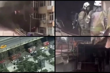 ŽIVI GORELI! PRVI SNIMCI IZ ISTANBULA IZAZIVAJU JEZU: Nastradalo 15 ljudi, broj povređenih samo raste, 31 vatrogasno vozilo na licu mesta! (VIDEO)