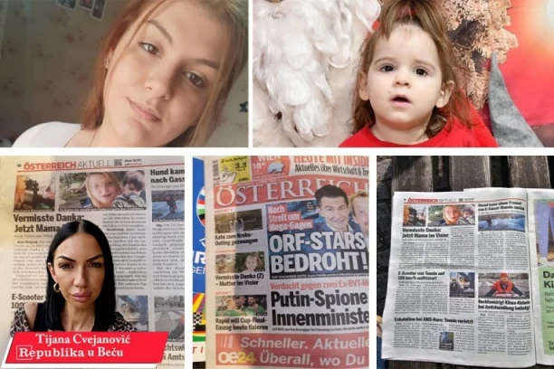 "MAJKA OSUMNJIČENA ZA NESTANAK DANKE" Evo kako austrijski mediji izveštavaju o slučaju devojčice iz Bora! (FOTO)