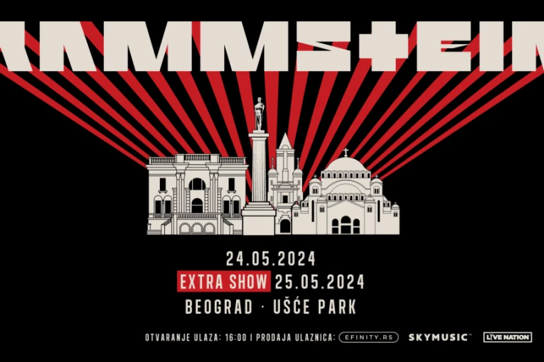 Beograd se sprema za Rammstein: Bina dugačka 60 metara, ukupna jačina zvuka do neverovatnih 2 miliona vati!