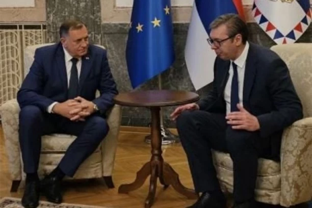 BITAN RAZGOVOR! Predsednik Vučić se sastao sa Miloradom Dodikom! (FOTO)