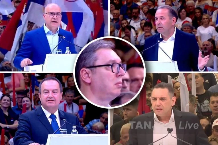 POČEO VELIKI MITING IZBORNE LISTE "ALEKSANDAR VUČIĆ - NOVI SAD SUTRA"! Prisustvuje i predsednik Srbije!