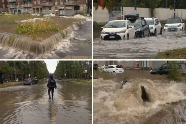 BIBLIJSKO RAZARANJE DRŽAVE, IMA I MRTVIH! Džinovski talasi udaraju sa svih strana, bujice prekrile gradove, 100.000 ljudi bez struje (VIDEO)