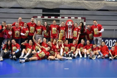NOVI TROFEJ STIŽE U LJUTICE BOGDANA: Delije, ovo je vreme slavlja - Zvezdine rukometašice odbranile pehar u Kupu Srbije!