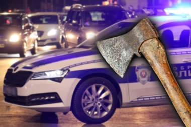 NAKON SVAĐE PRETIO MUŠKARCU SEKIROM, PA MU DEMOLIRAO AUTO! Drama kod Sopota!