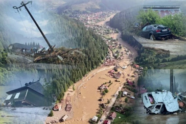 APOKALIPSA IZ VEDRA NEBA: Snažna oluja uništila sve pred sobom, kuće i podrumi POPLAVLJENI! (FOTO+VIDEO)