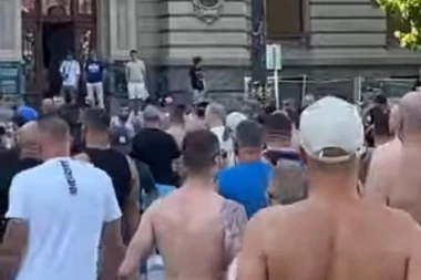 EKSKLUZIVNO - HAOS U BEOGRADU PRED MEČ ZVEZDE I LEHA: Sukob Poljaka sa srpskom policijom! (VIDEO)