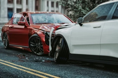 STRAVIČAN SUDAR NA OBRENOVAČKOM PUTU! Automobili potpuno uništeni (FOTO)