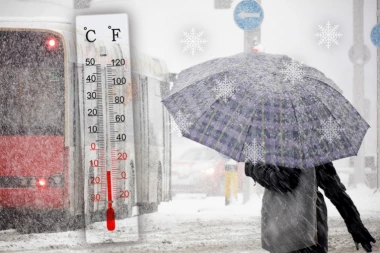 JUTRO HLADNO SA MRAZEM! U toku dana i sneg - EVO ŠTA NAS ČEKA U NOVOGODIŠNJOJ NOĆI!