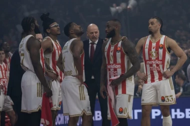 NE VALJA! Ovaj rezultat baš ne odgovara Zvezdi! Evo kako sad izgleda tabela Evrolige!