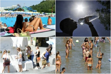 CRVENI METEOALARM PROGLAŠEN NA TERITORIJI CELE SRBIJE: Evo do kada nas čekaju paklene vrućine