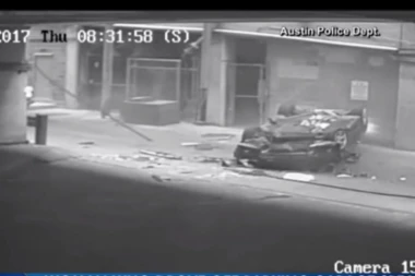 ŠOKANTAN SNIMAK: Preživela pad automobilom sa sedmog sprata