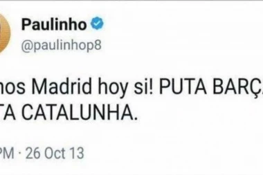 ISPLIVALA RUŽNA PROŠLOST: Najnovije pojačanje Barse je navijač Reala!