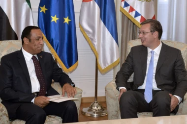 VUČIĆ SA AMBASADOROM UAE: O zajedničkom projektu sa Srbijom