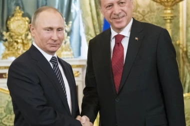 PUTIN I ERDOGAN NA VEZI, TEMA SIRIJA