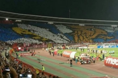 (VIDEO) "Delije" prevazišle sebe: Atmosfera da srce zadrhti