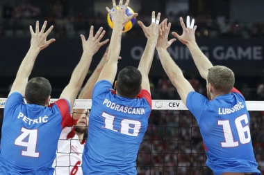 Srbi utišali 70.000 Poljaka: Odbojkaši startovali pobedom na EP