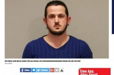 Najtraženiji begunac u Evropi: Ovo je Srbin koji je ukrao milion evra u Nemačkoj (FOTO)