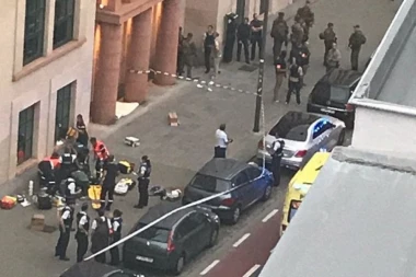 Drama u Briselu: Upucan nakon što je mačetom povredio vojnike