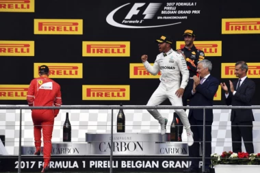 F1: Hamilton pokorio Belgiju