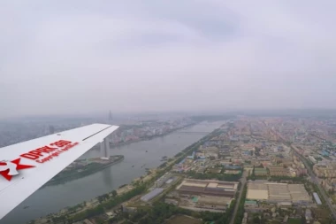 Zemlja duhova: Evo kako izgleda Severna Koreja iz vazduha