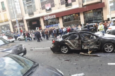 (VIDEO) EKSPLOZIJA U KIJEVU: Jedna osoba poginula, tri ranjene