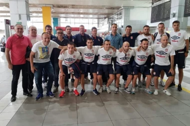 SPREMNI ZA NOVE POBEDE: Futsal reprezentacija Srbije otputovala u Češku