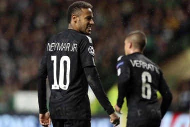 (VIDEO) BAHATI BRAZILAC: Nejmar odbio da se rukuje sa igračem Seltika, a zatim je uradio OVO