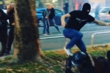 (VIDEO) HAOS U SLOVENIJI: Navijači Maribora napali policiju!