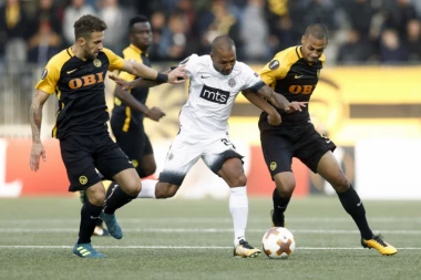 HRABRA IGRA PARTIZANA: Prvi bod u Ligi Evrope!