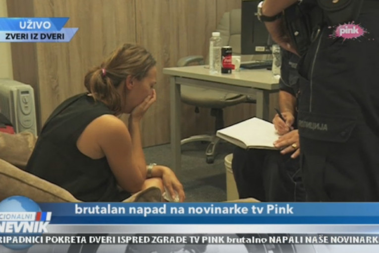 Uzelčeva daje izjavu policiji