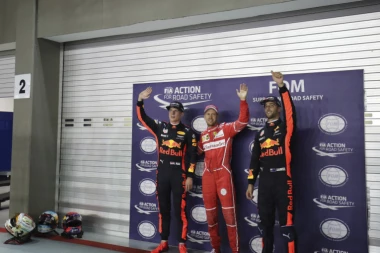 NEMAC NAJBRŽI U KVALIFIKACIJAMA: Sebastijan Fetel osvojio pol poziciju u Singapuru