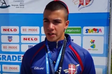 BRAVO, BOJANE: Mladi srpski kajakaš osvojio zlatnu medalju u Češkoj