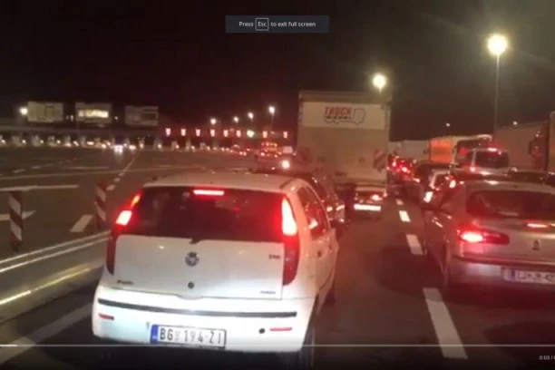 Kod Bubanj Potoka usporen saobraćaj ka Nišu zbog nezgode