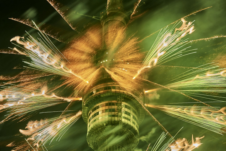 Najviše pažnje privukao je Ostankino televizijski toranj